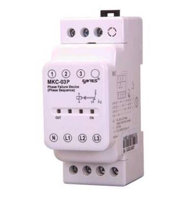 ENTES Motor / Faz Koruma Rölesi MKC-03P M2710