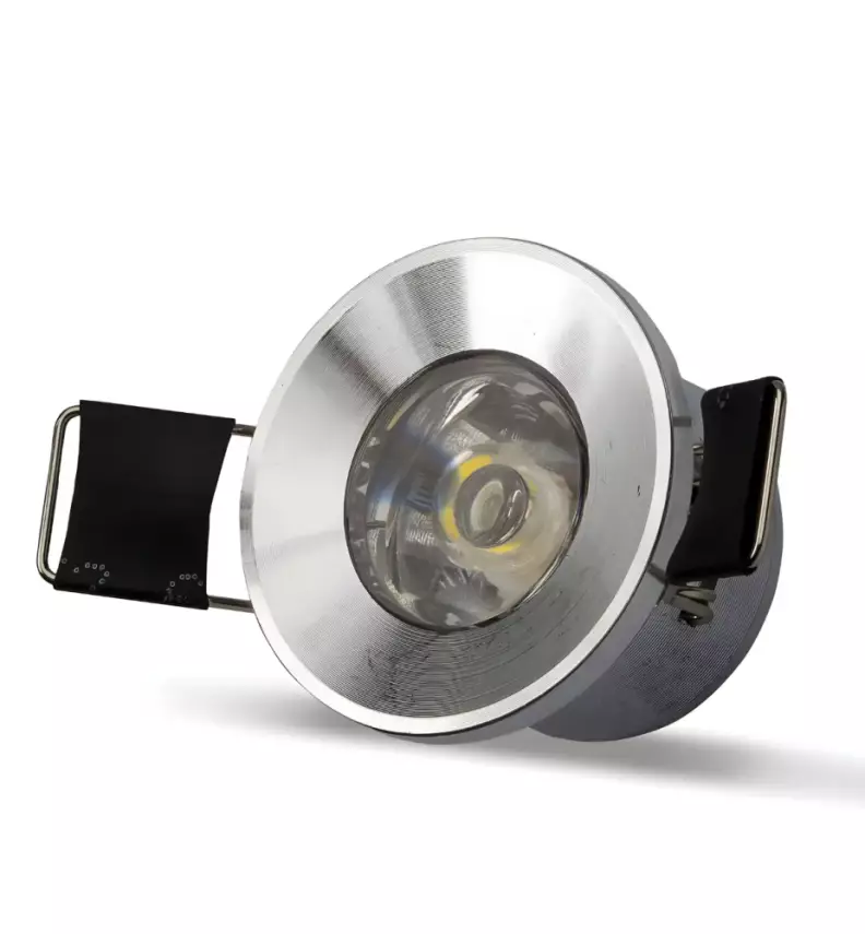 Noas 2W Krom Kasa Yıldız Spot Günışığı YL94-0152 - 1