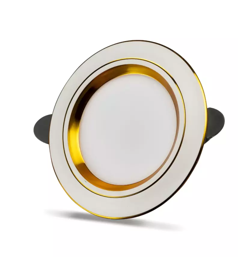 Noas 5W 3 Farklı Işık Rengi White+Gold Kasa Sıva Altı Spot YL38-0520 - 1