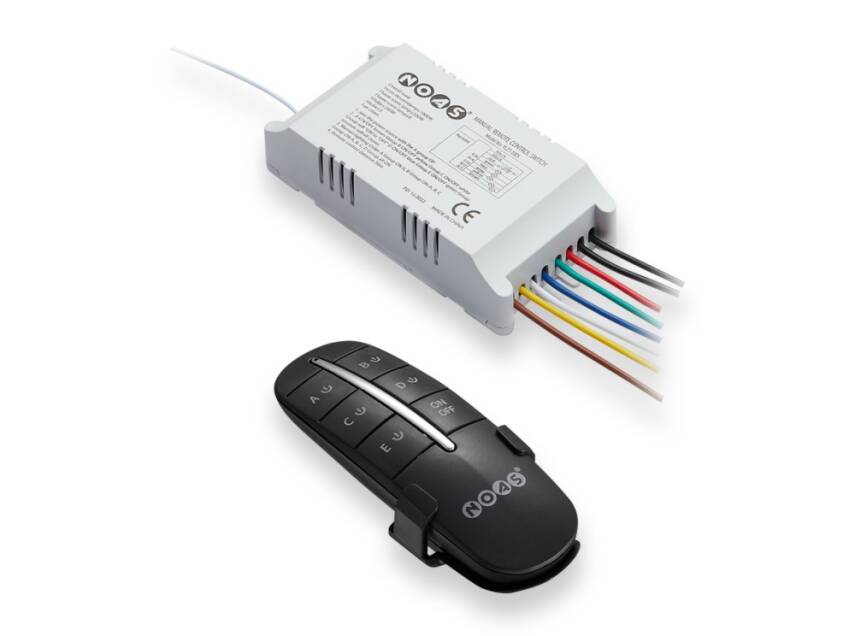 Noas 6 Kanallı Avize Aydınlatma Kumandası YL27-1006 - 1