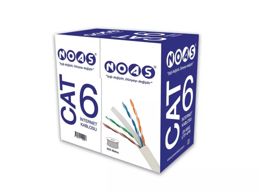 Noas Fiber Optik Kablo Double Core YL01-0101 - 1000 Metre - 1