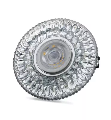 Noas İkaros 3W 4000K Natural Beyaz Led Çerçeveli Dekoratif Kristal Cam Boş Kasa YL65 1657