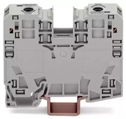 WAGO 285-135 35 MM GRİ YÜKSEK AKIM VİDALI GEÇİŞ KLEMENSİ - 1